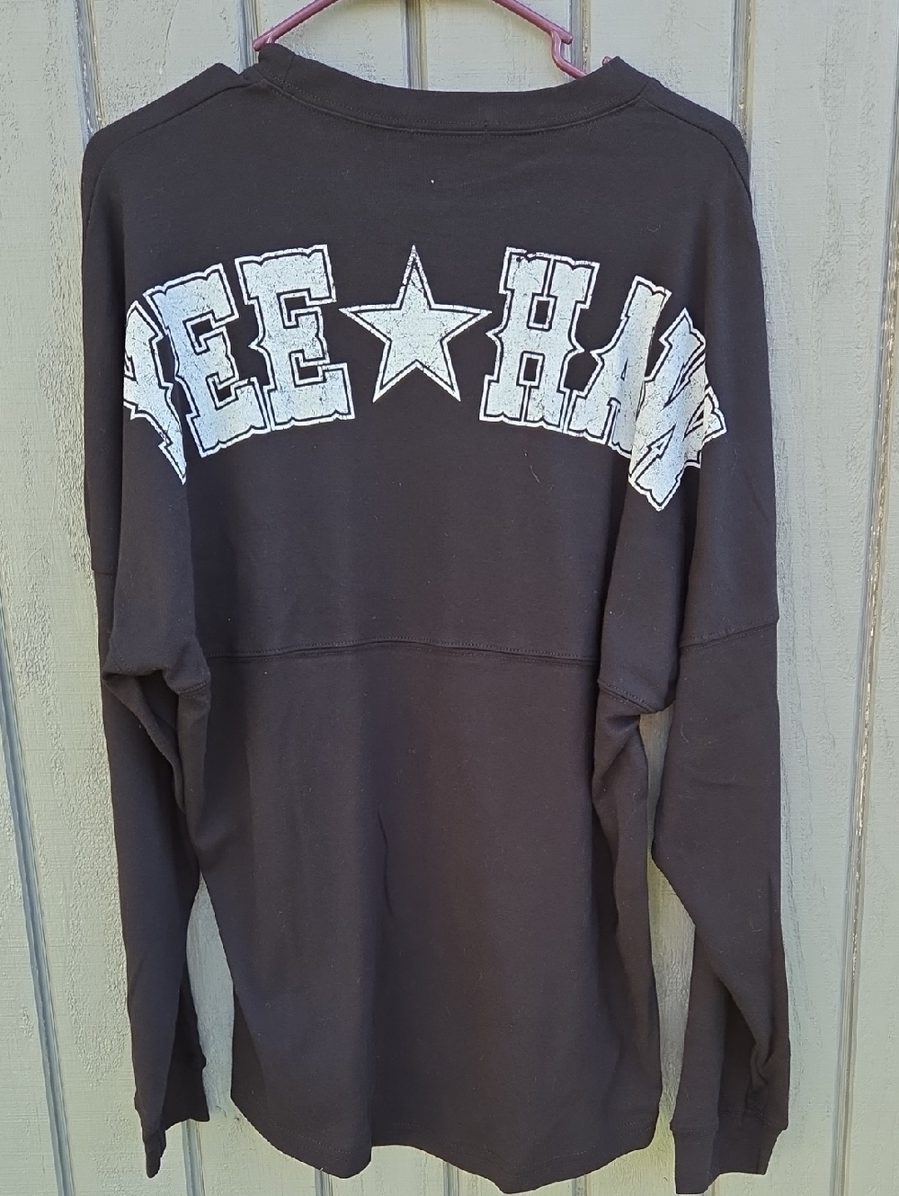 Yeehaw Graphic Long Sleeve Tee - Black - Picture 2 of 2